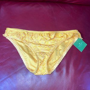 Kate Spade Bikini Bottom Yellow S
